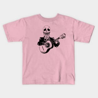 Skeleton-The Musician T-Shirt Kids T-Shirt